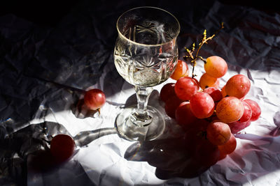 Close-up of fruits on table