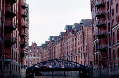 Panoramic view of city against sky