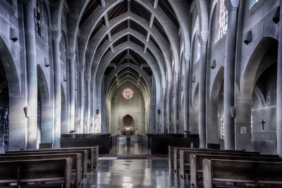 Interior of cathedral