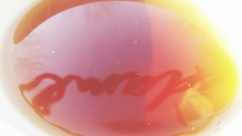 Close-up of drink