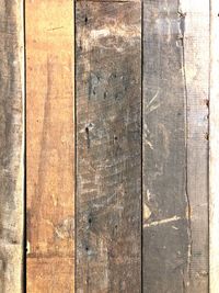 Full frame shot of old wooden planks