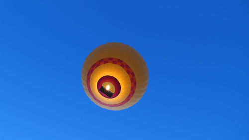 Low angle view of blue sky