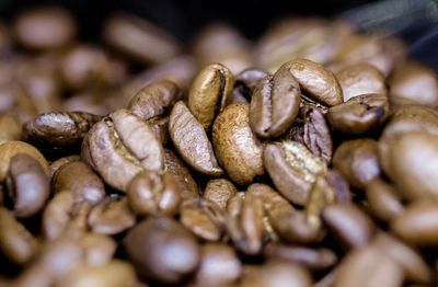 Full frame shot of coffee beans