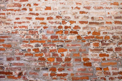 Full frame shot of brick wall