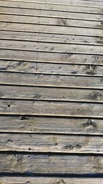 Close-up of wooden planks