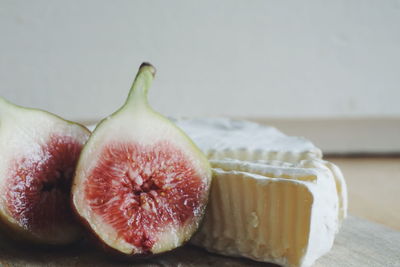 Close-up of fruit on table