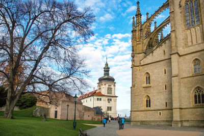 View of church against cloudy sky