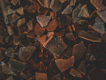 Full frame shot of stones