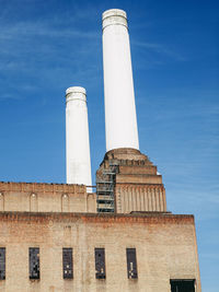 Low angle view of historic building against sky