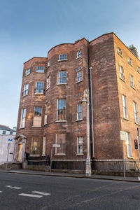 Empty building in dublin