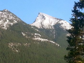 Scenic view of mountains