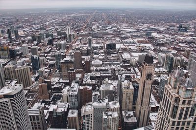 Aerial view of cityscape