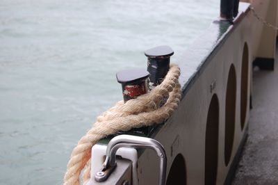 Close-up of a boat