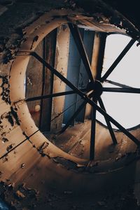 Close-up of rusty metal