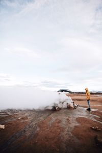 Geyser in iceland