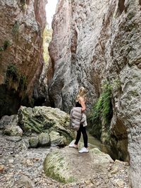 Exploring canyons in cyprus