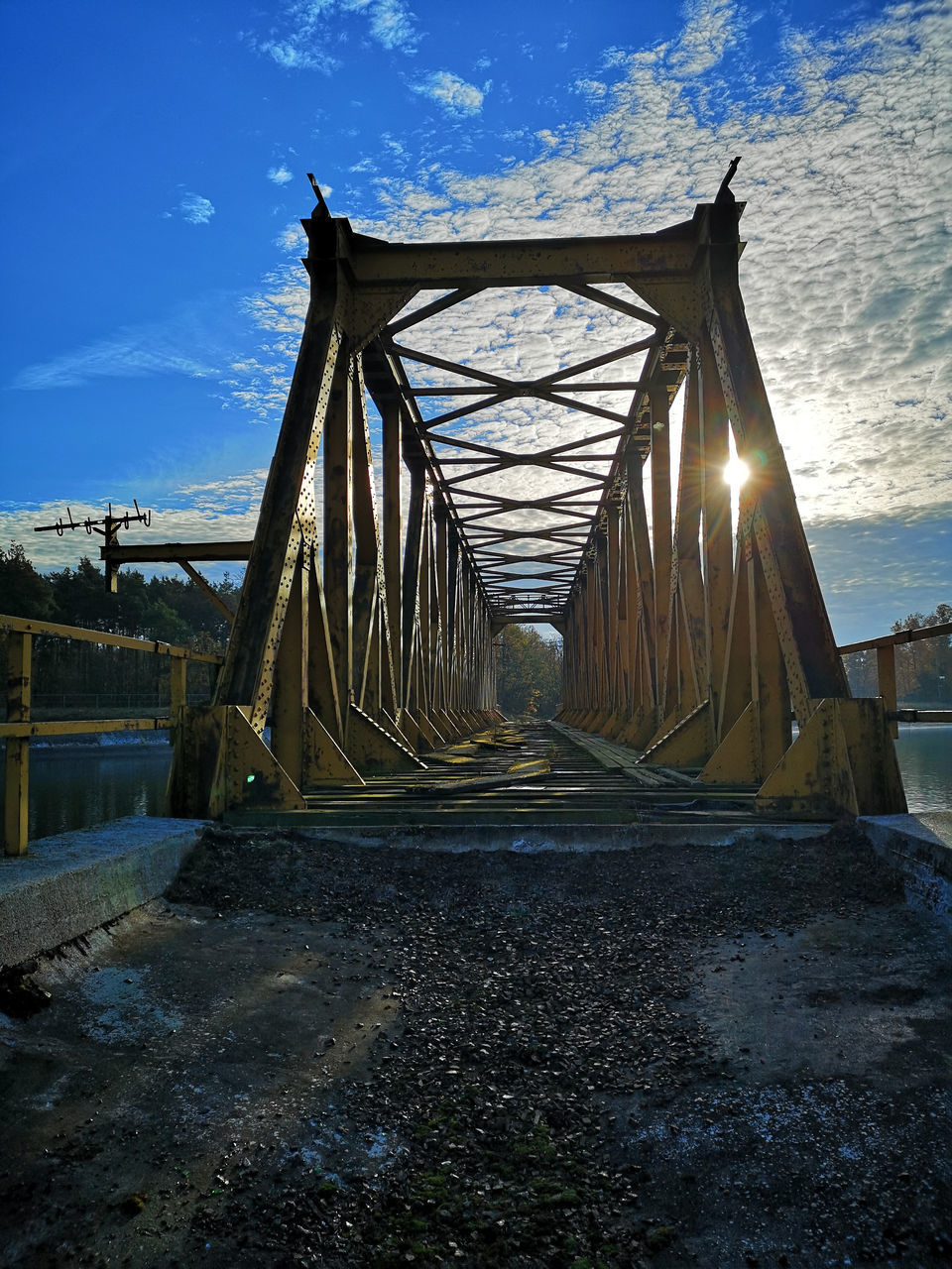 BRIDGE AGAINST SKY