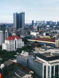 Cityscape against sky