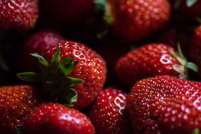 Close-up full frame shot of strawberries