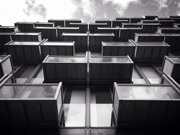 Low angle view of building against sky