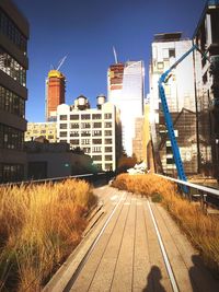 View of city against sky