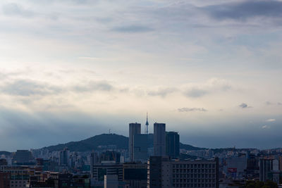 Cityscape and sky