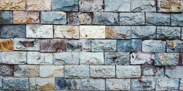 Full frame shot of stone wall