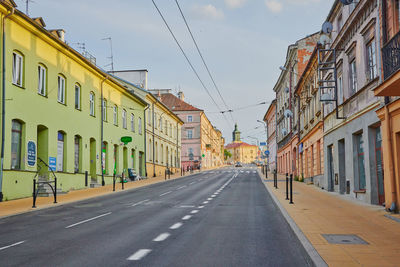 Street amidst buildings in city