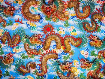 Full frame shot of multi colored pattern