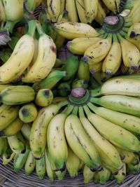 Full frame shot of fruits for sale at market stall