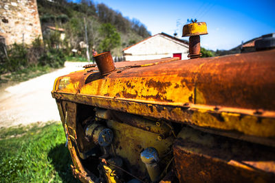 Abandoned boat