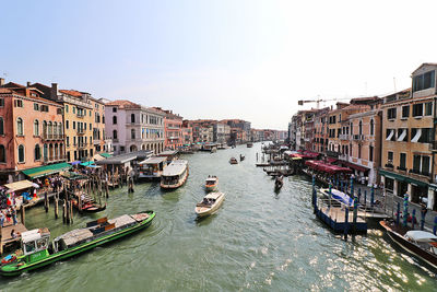 View of canal in venice