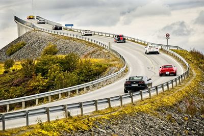 Traffic on road