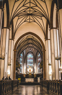 Interior of cathedral