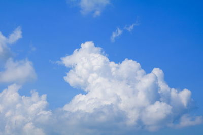 Low angle view of clouds in sky