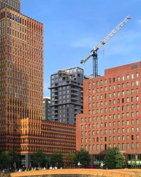 Low angle view of buildings against sky