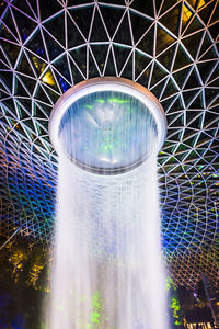 Low angle view of fountain