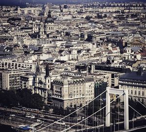 Aerial view of city