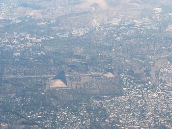 Aerial view of city