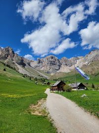 Panoramic view of landscape against sky