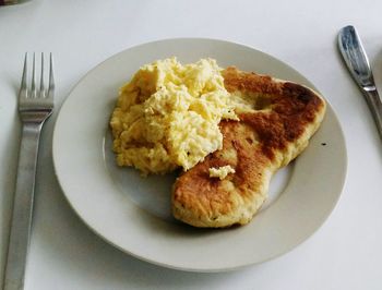 Close-up of food in plate