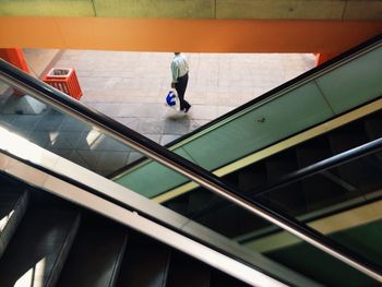 Low angle view of staircase