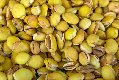 Full frame shot of fruits for sale in market