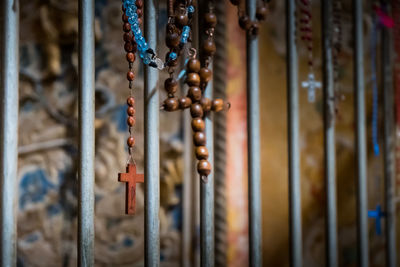 Close-up of crucifix