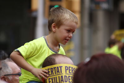 Portrait of boy