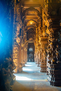 Low angle view of statue