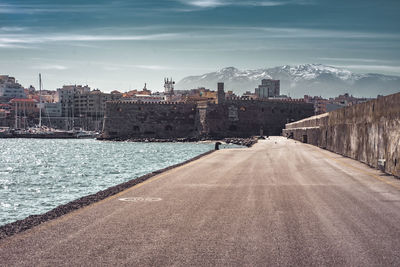 Dock in heraklion creta