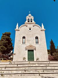 Low angle view of church