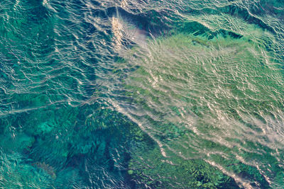 Full frame shot of rippled water