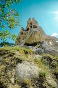 Scenic view of mountain against sky